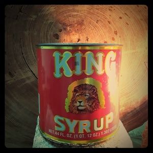 King syrup 3 Wick candle